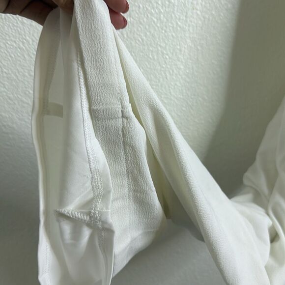 NWT- Wild Fable White Strapless Jumpsuit- (comes with straps) size medium - Picture 8 of 15